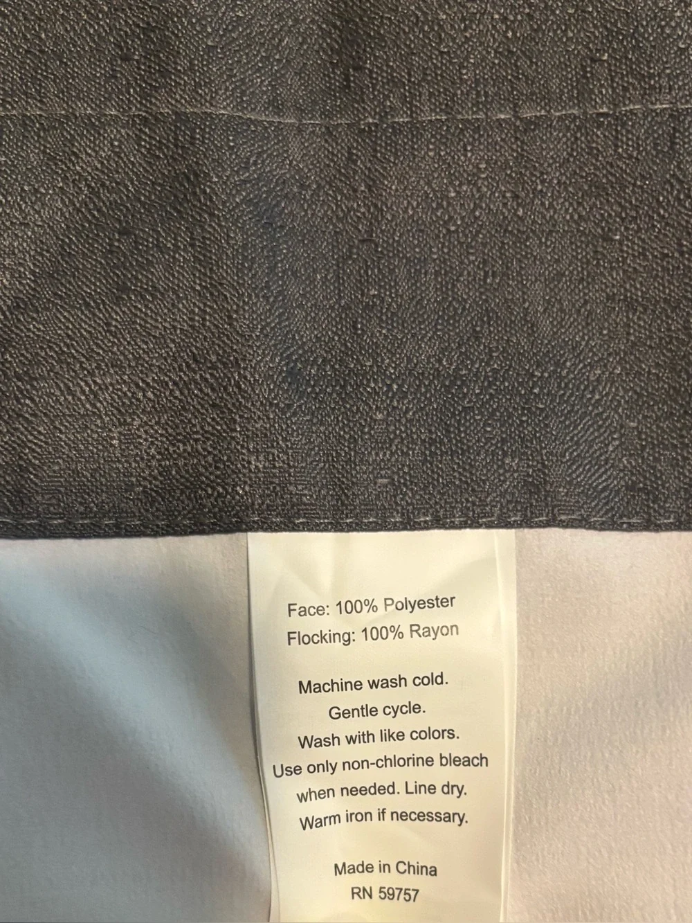 Set of 2 Target Brand  Black Out Curtain Panel - Solid Gray Window Drapery
